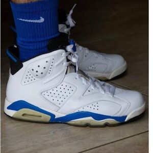 Nike Air Jordan 6 Reto Sport Blue ( 2014 )